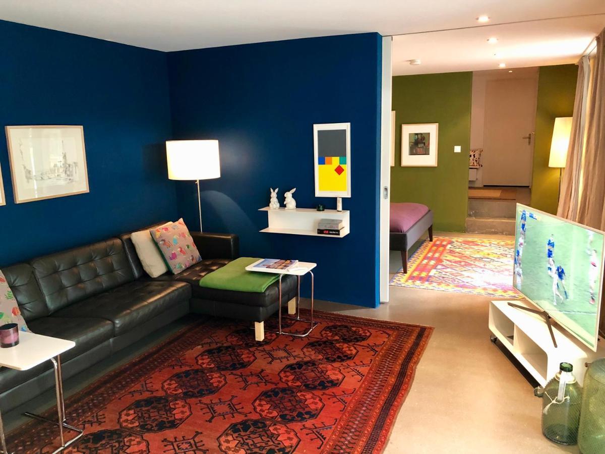 Apartamento Eclectic Garden In A Quiet Residential Area Zurique